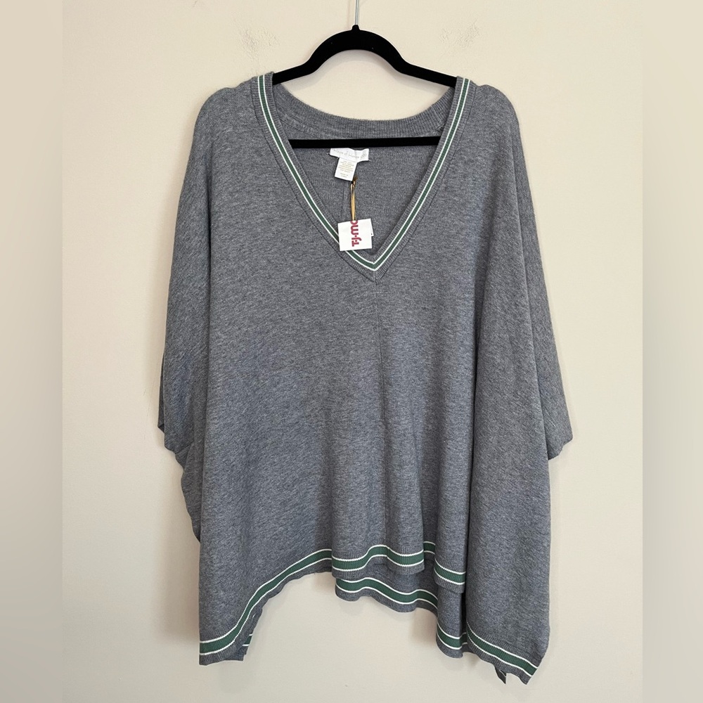 NWT House of Harlow 1960 Poncho Size -OSFM - Picture 4 of 12